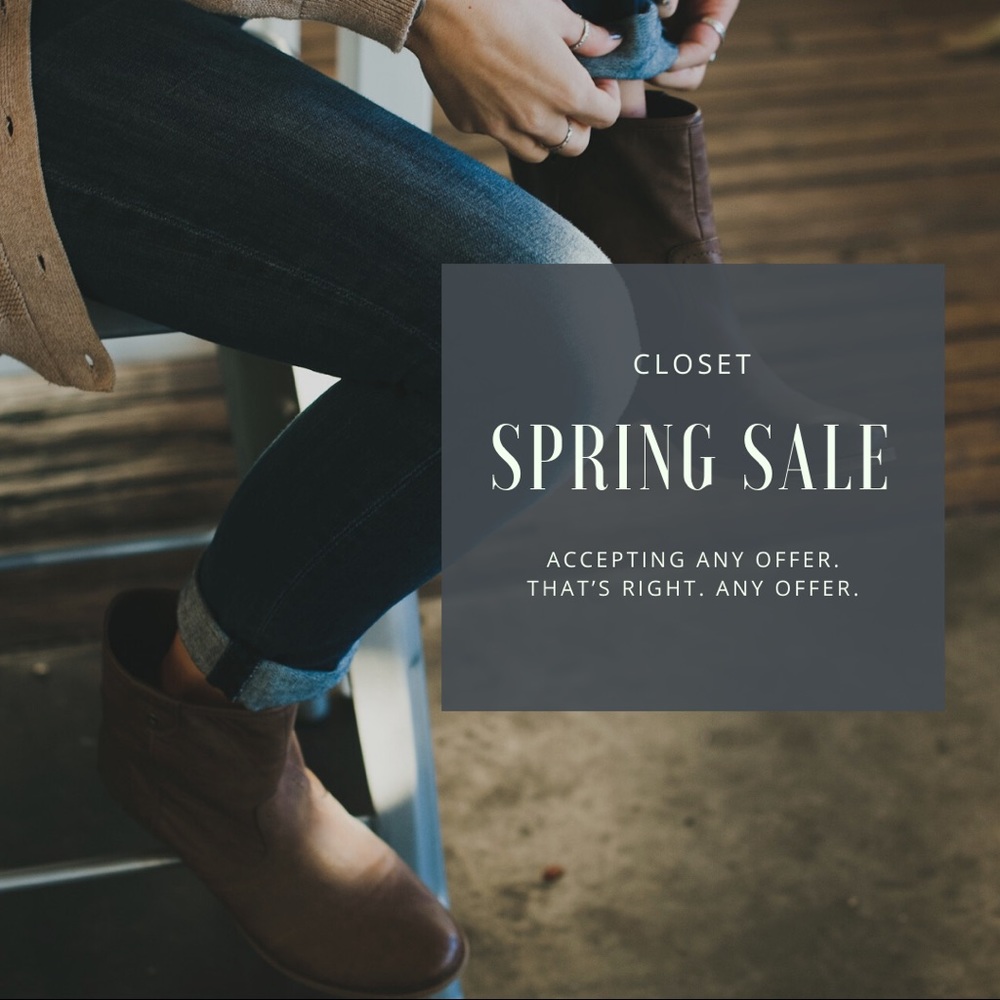 CLOSET CLEAR OUT